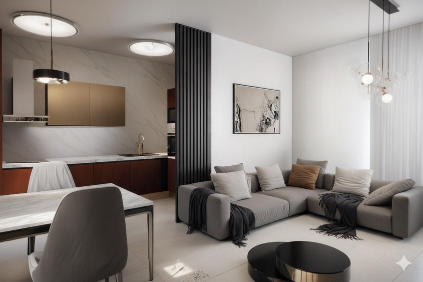 Apartament cu 2 camere de vanzare, zona Casa Sindicatelor, bloc nou