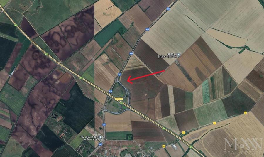 Teren industrial PUZ aprobat | De Vanzare | Giarmata, Timis
