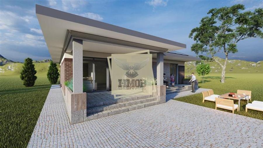 Casa cu 4 camere 2 bai si 500 mp teren in Sura Mica
