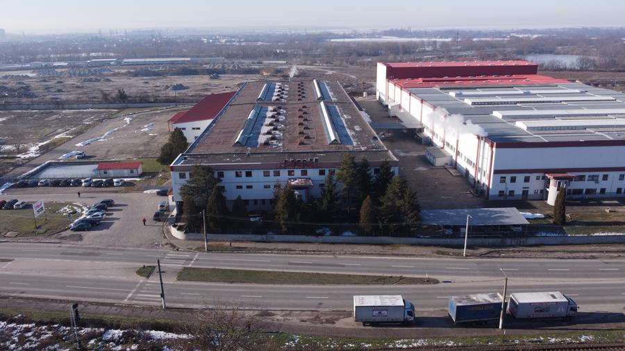 Hala industriala cu pod rulant de inchiriat Lugoj