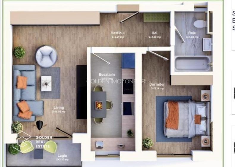 Oportunitate Unică! Apartament cu 2 Camere la Parter – Finalizare 2026 - 3