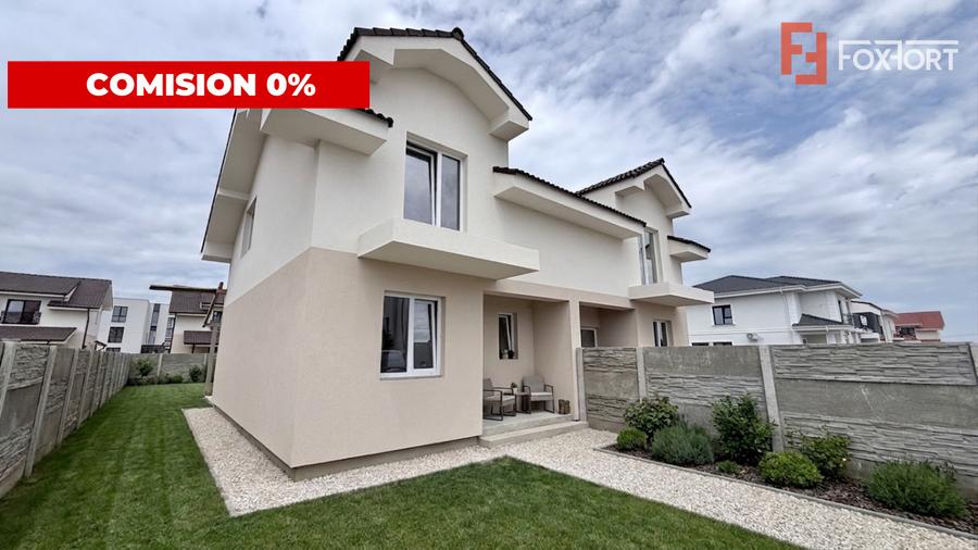 Comision 0% Duplex de vAnzare 4 camere cu toate utilitatile Mosnita