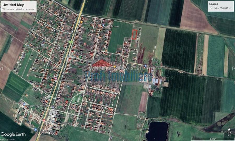 Vindem locuri de casa 540 sau 640mp in Zimand Cuz 7 km de Arad - 12