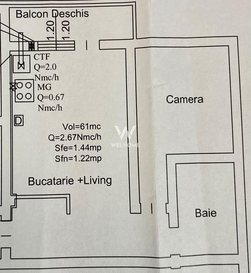 Apartament modern cu 2 camere în Șelimbăr