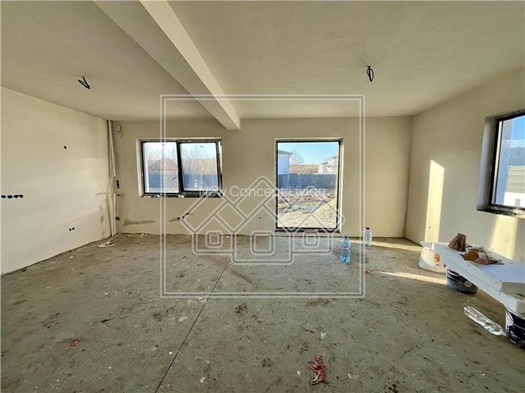 Casa tip duplex, teren 420 mp, predare la alb, Selimbar - 7