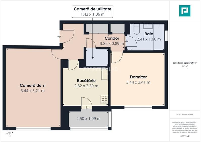 APARTAMENT 2 CAMERE LA PARTER – BANU MĂRĂCINE - 8