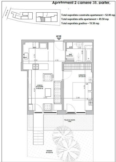Închiriere Apartament 2 camere cu grădină proprie Iancului – Vatra Luminoasă - 13
