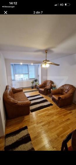 Apartament cu 3 camere de inchiriat, 57 mp, zona Centrala