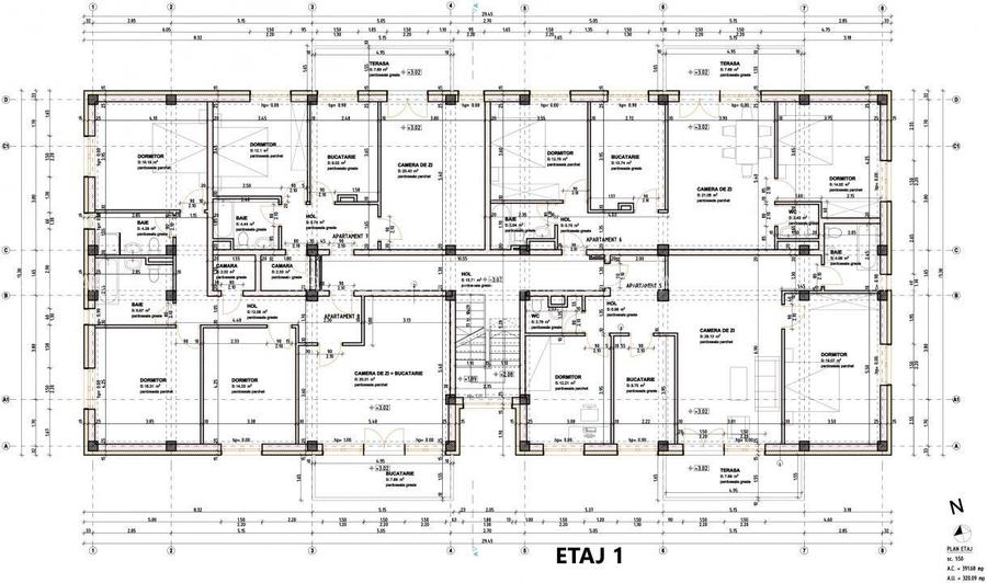 Zorilor Residence, Apartamente Noi 2-3-4 camere - Str. Zorilor - Carei - 19