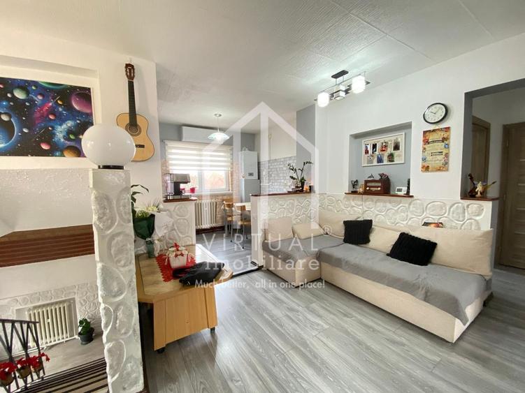 Apartament la casa de vanzare in Sibiu Lazaret, curte de 104 mp
