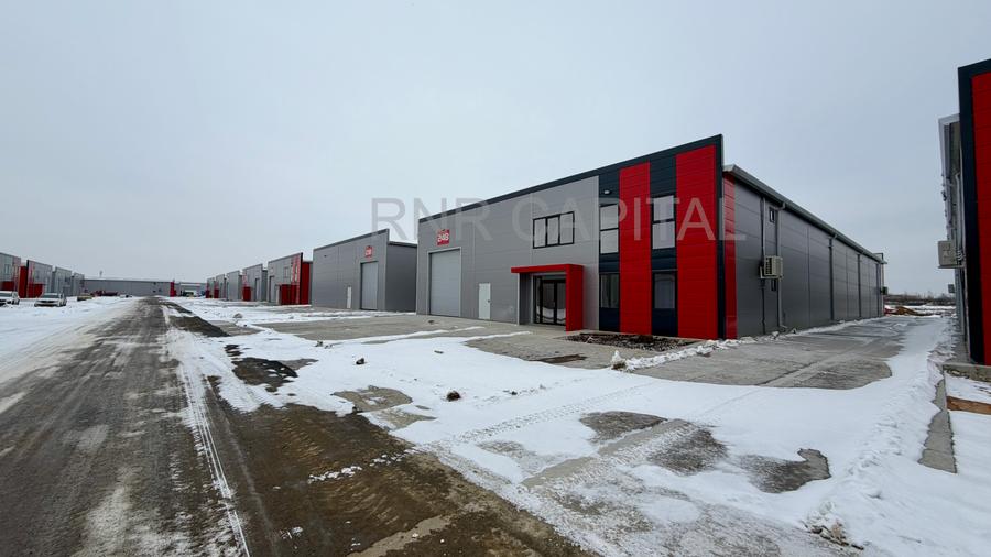 Hala 600 mp | TBM Park Chitila | Curte 460mp | Birouri | TIR