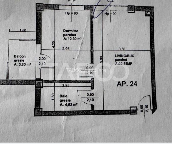 Apartament de vanzare etaj 2 cu balcon zona Calea Turzii Buna Ziua - 1