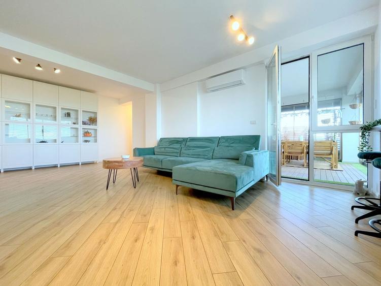 De inchiriat Penthouse 3 camere | Terasa 32 mp | Loc parcare subteran