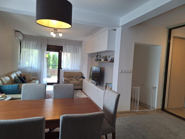 Casa Individuala 5 camere+Zona Confort City Popesti Curte 400 mp Gradina Terasa
