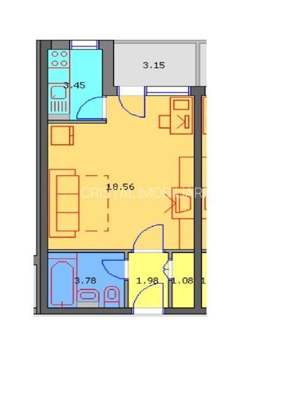 GARSONIERA DE VANZARE  | ZONA LUJERULUI - 8