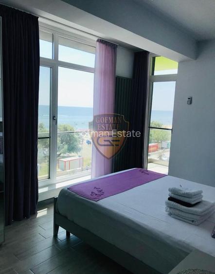 3 camere Mamaia Nord Alezzi Beach Resort Vedere totala la mare Parcare, terasa - 6