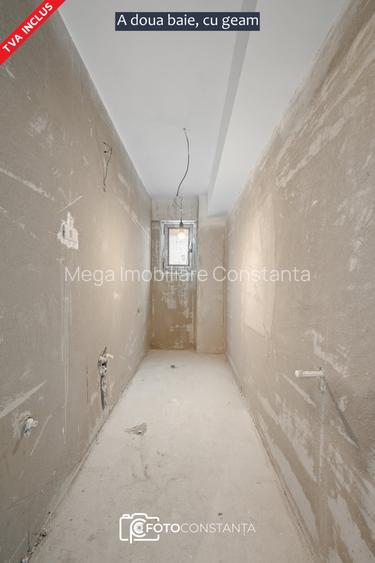 ✅Decomandat: Apartament 3 camere și 2 băi, la alb - Tomis Plus, Elvila - 11