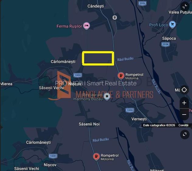 Teren intravilan zona Vernesti