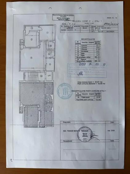 Apartament 3 Camere Zona Clucerului |Mobilat, Utilat,Parcare Subterana