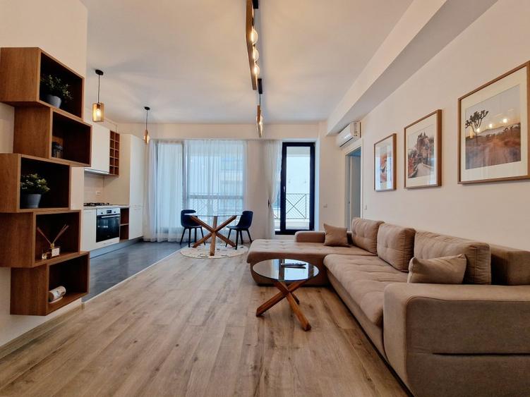Pipera - OMV Rond - Apartament 2 camere - TOTUL NOU - mobilat modern, parcare