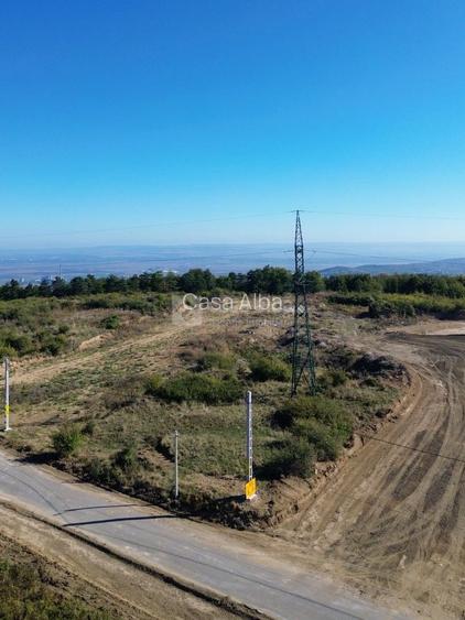 Teren 10.000mp plan, 350m altitudine | Barnova-Paun | POT 35%, CUT 0.9