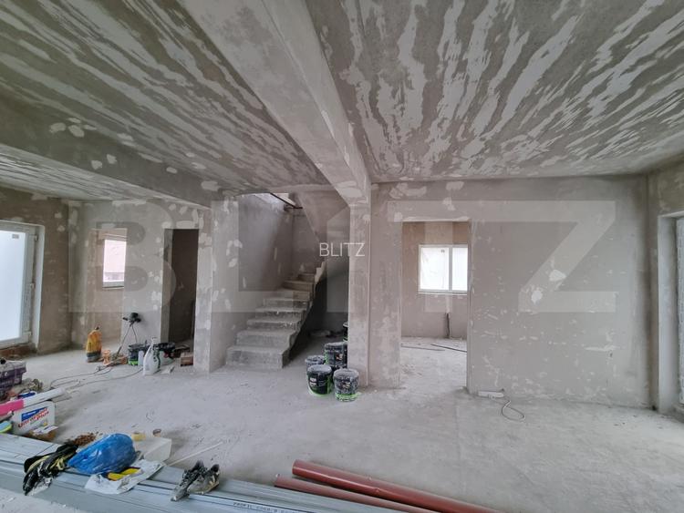 Casa individuala, semifinisata, 130mp, 700mp teren, Dezmir - 2
