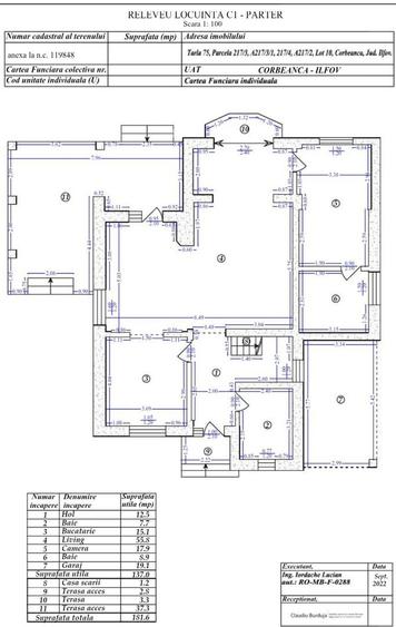 Casa individuala la padure - 5 camere - Corbeanca, Central