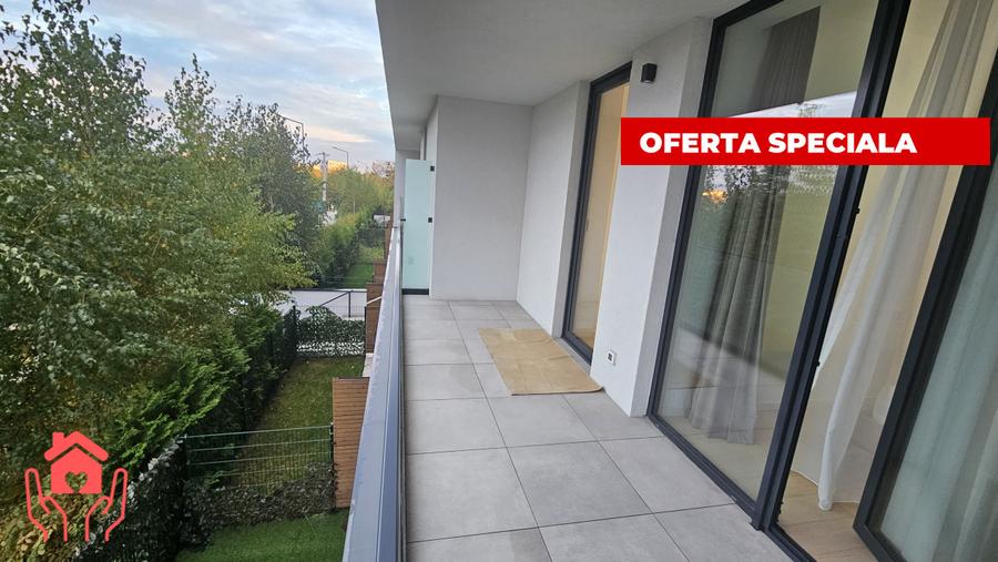 Baneasa Shopping City(THE IVY)-3 camere, 104 mp, mobilier ROVERE, terase, garaj!