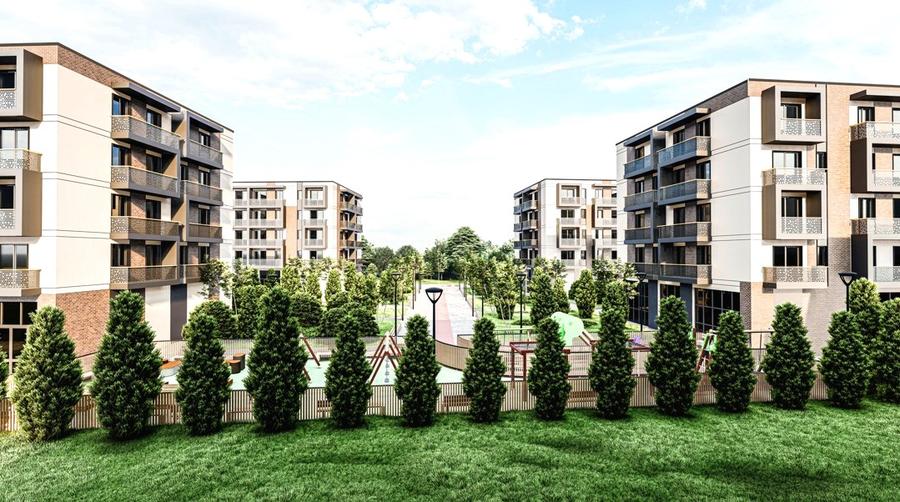 Apartament 1 camera, 41 mp, bloc nou Bucium - Visan, 63.000 euro