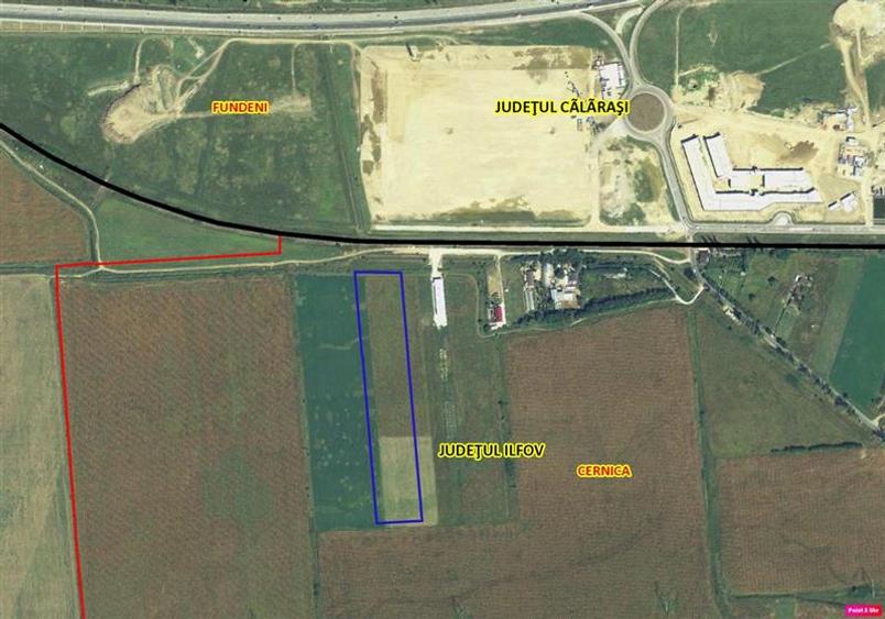 Vanzare teren industrial Cernica - Fashion House - A2 - Glina, ILFOV