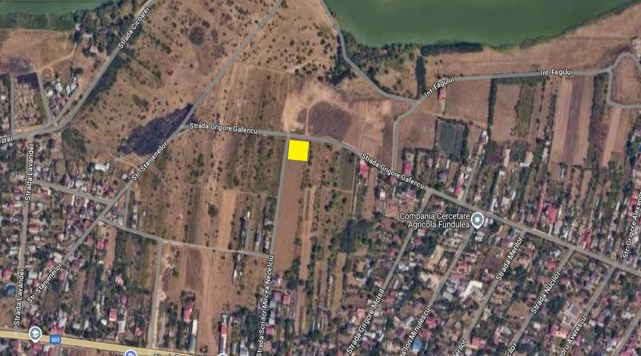 Teren intravilan parcelabil 1.150 mp | Fundulea | Loturi de 575 mp