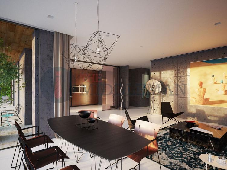 ONE RAHMANINOV | Apartament elegant cu 3 camere și terasă impresionantă de 127 m