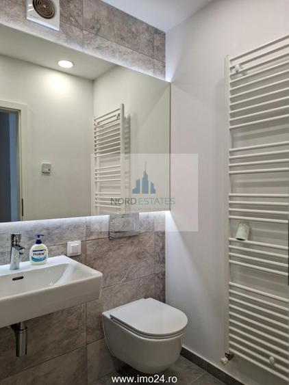 Apartament nou|nemobilat de inchiriat in Baneasa|garaj|CT|2B