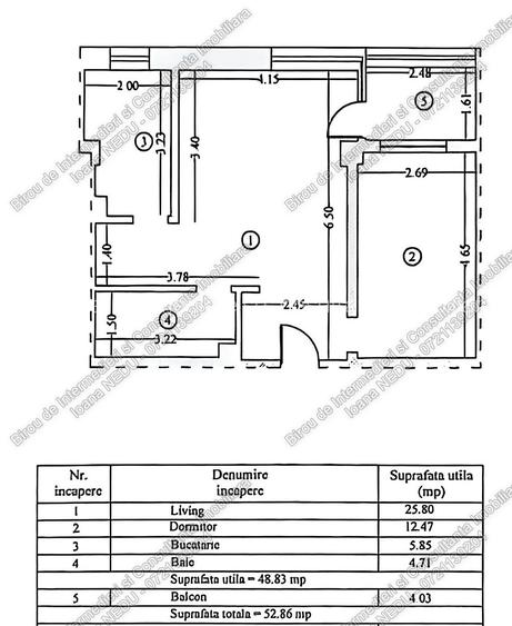 🙋Inel 2🔸2 Camere Decomandate 53m² Mobilat Utilat Izolat Centrala Bloc 2020 - 11