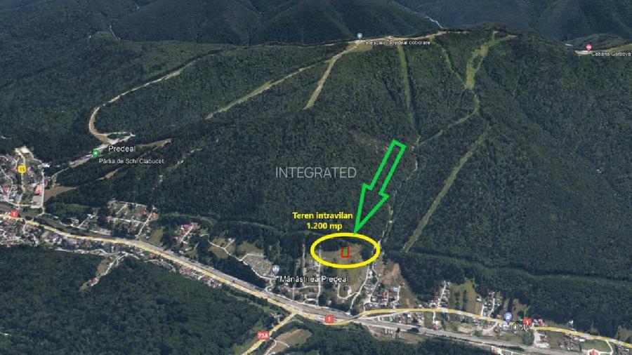 Teren intravilan 1.200 mp Malu Ursului - Predeal - 6
