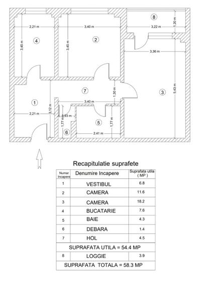 3 minute metrou Gorjului, decomandat, 58mp, renovat integral - 12