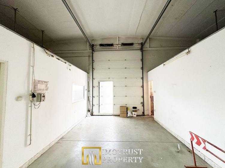 Hală industrială 431 mp de închiriat – central Arad, acces TIR