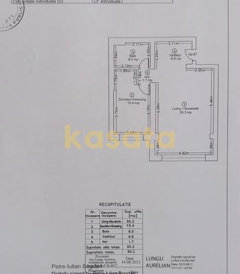 2 Camere mobilat si utilat complet | zona OMV Pipera