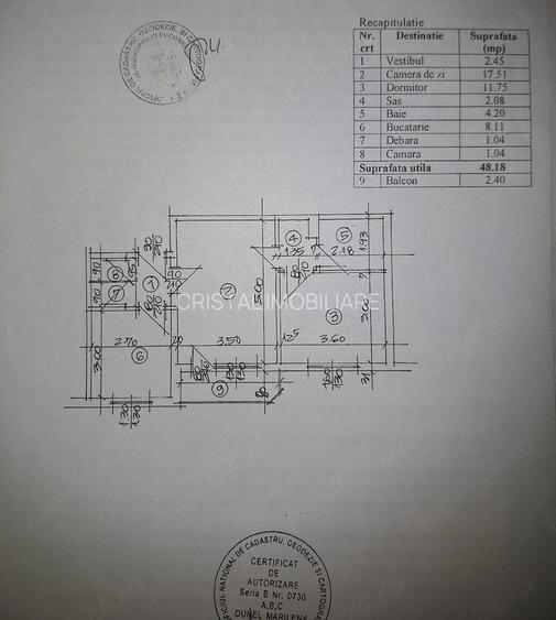 Calea Mosilor - apartament 2 camere de vanzare