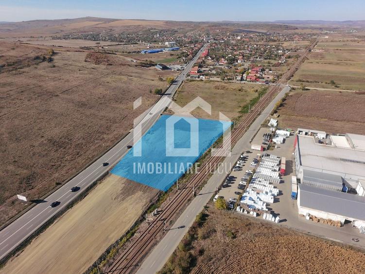 Teren Industrial 6300mp | Intrare din DN1 | Rascruci