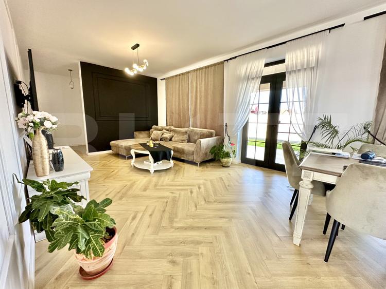 Casă superbă, pe un singur nivel, 284 mp, mobilată lux