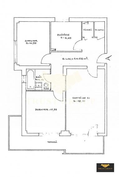 Apartament 3 camere Domenii | Necesita renovare - 15