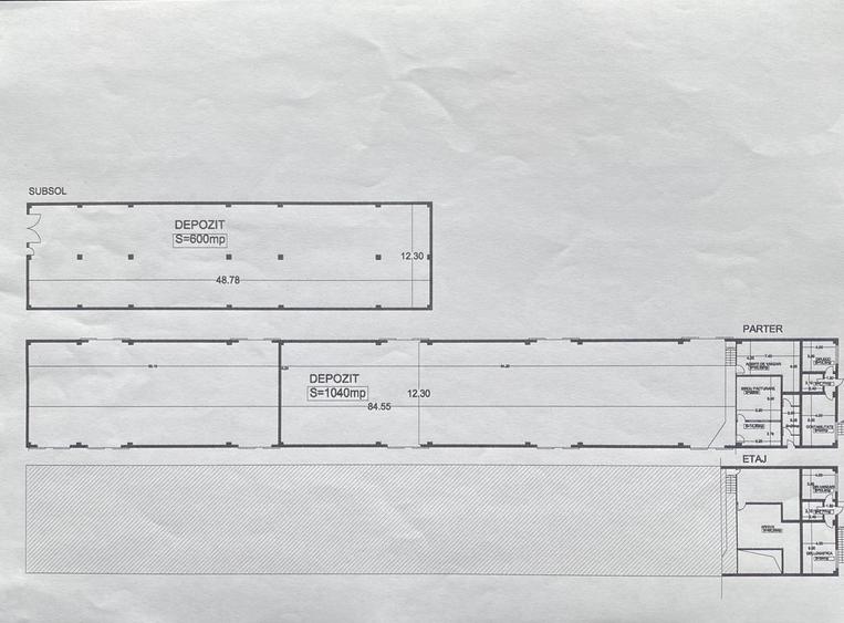 Spatiu industrial de închiriat în Timișoara, pe Strada Nicorești