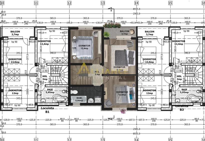 Vila P+1+pod Popesti Leordeni || 4 camere || gradina || 600m Soseaua Oltenitei
