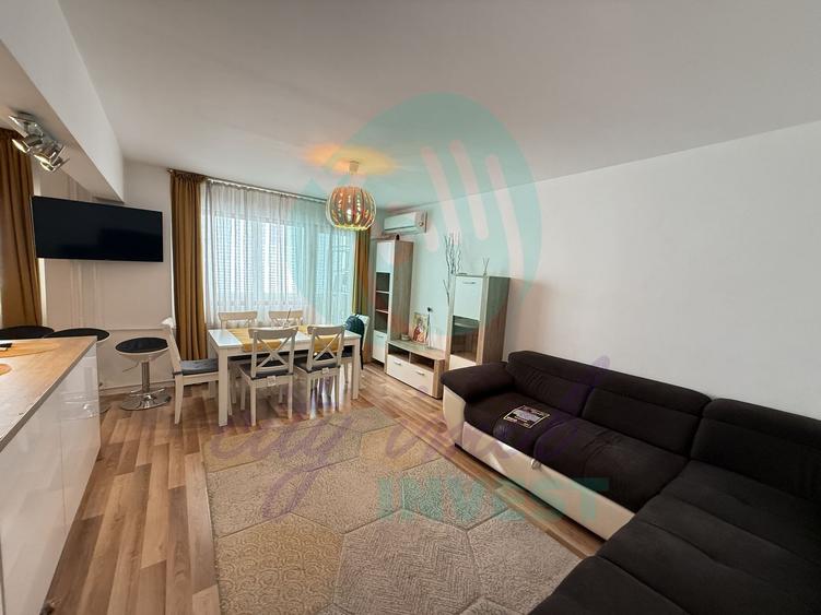 4 camere renovate, balcon generos, 4 min Metrou Obor