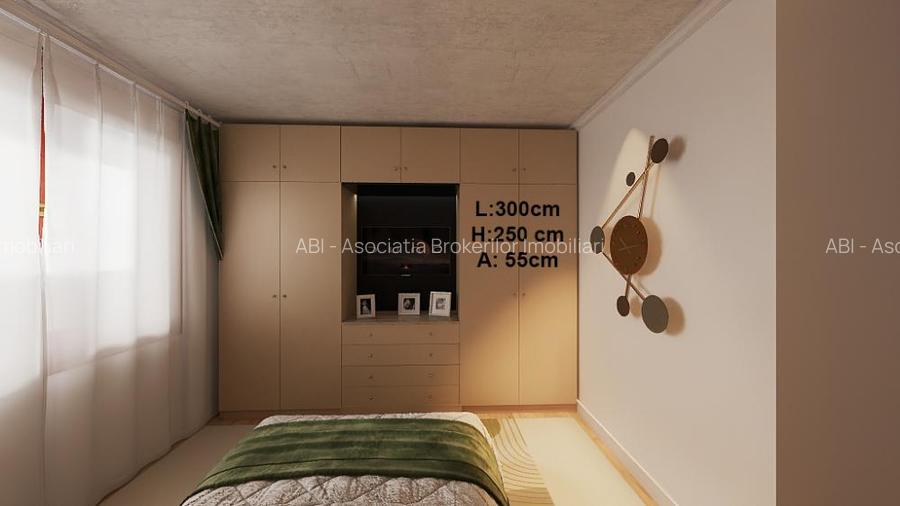 Vanzare 3 camere, etaj 1, orientare sud /Malva Homes /comison 0 - 14