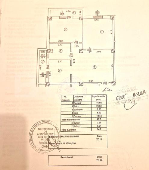 Apartament 3 camere, parcare 2 balcoane - complex rezidential Valea Adanca - 10