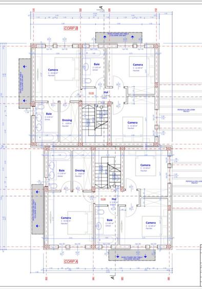 Casa tip duplex, 135mp utili, 4 camere, Semifinisata, Garaj, Zona Tauti