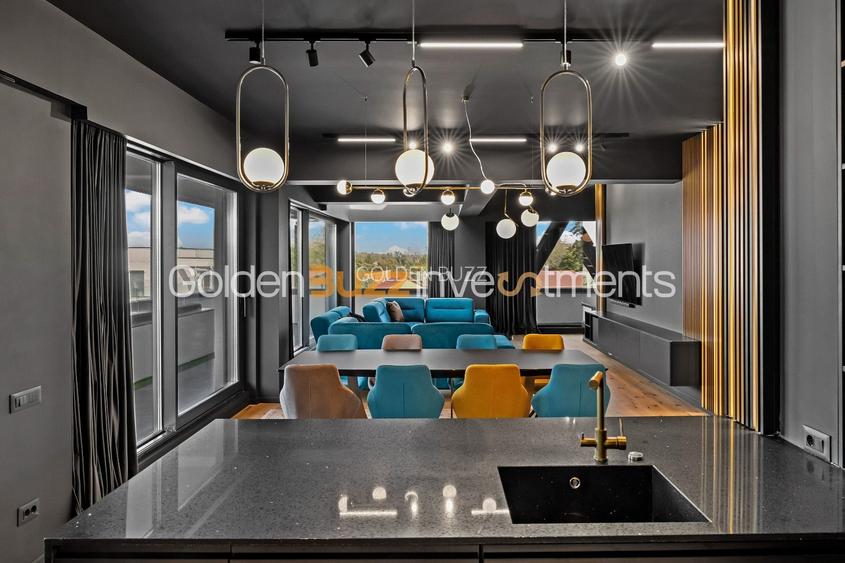 Apartament 3 camere lux | 140 mp | 33 mp terasă | Șos. Petricani - 27