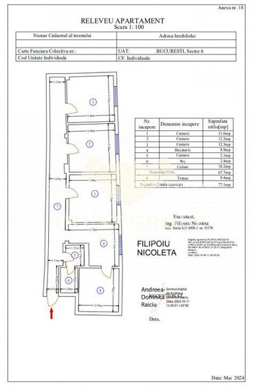 Cotroceni | Apartament 3 camere in vila - 24